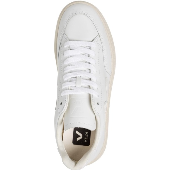 Veja Women’s V-12 Sneakers in Extra White - Picture 3 of 11